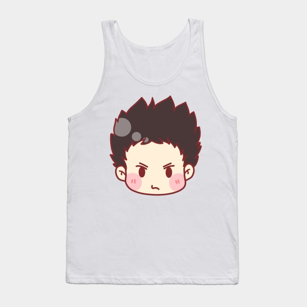 Seriously Cute Iwaizumi Tank Top by Piliponia